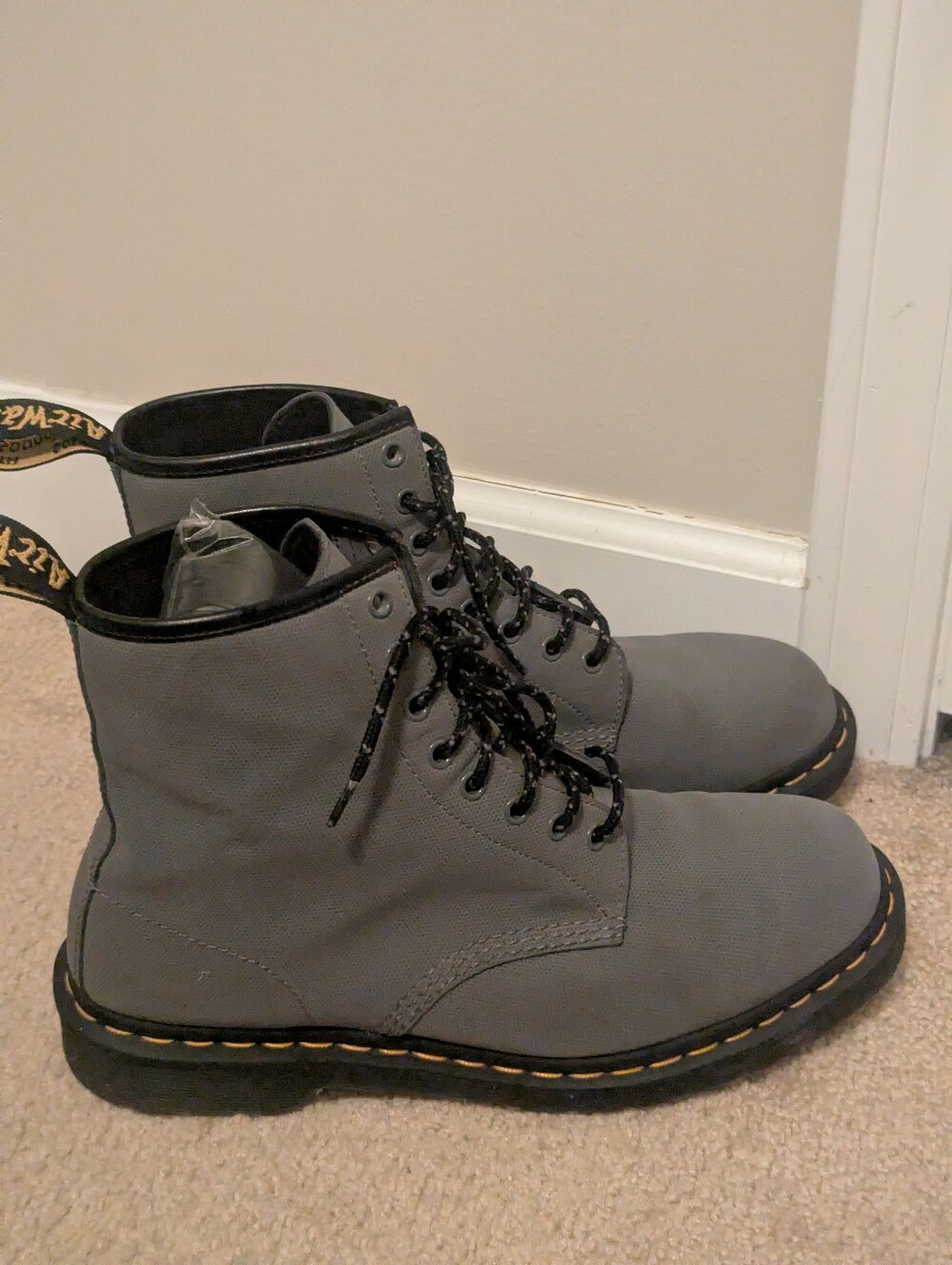 Dr. Martens 1460 Grey Broder Boots